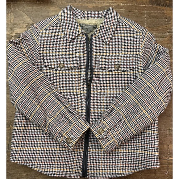 Bonpoint Multicolor Plaid Kids Jacket